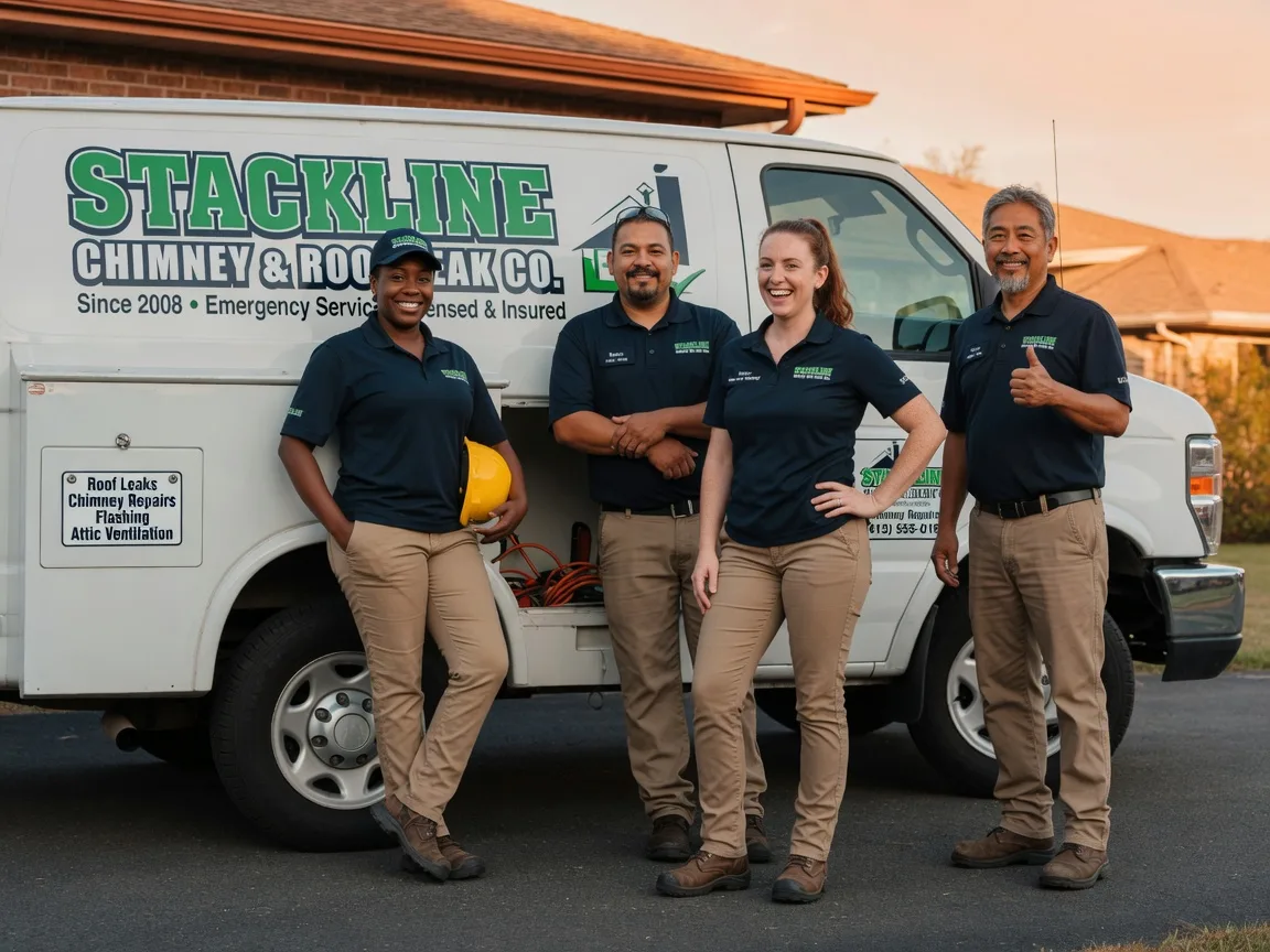 Chimney flashing repair company in Elizabeth, AR